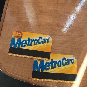 2 montly metro cards